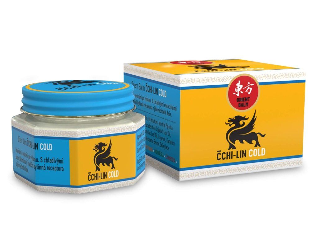 Orient Balm ČCHI-LIN COLD tygří mast 40 g ve skleněné dóze