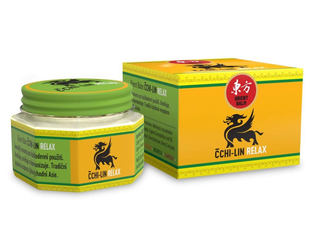 Orient Balm ČCHI-LIN RELAX tygří mast 40 g ve skleněné dóze