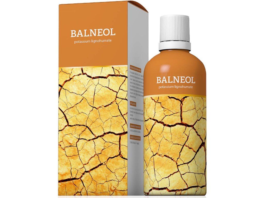 ENERGY Balneol – nepěnivá humátová koupel, lahev a krabička