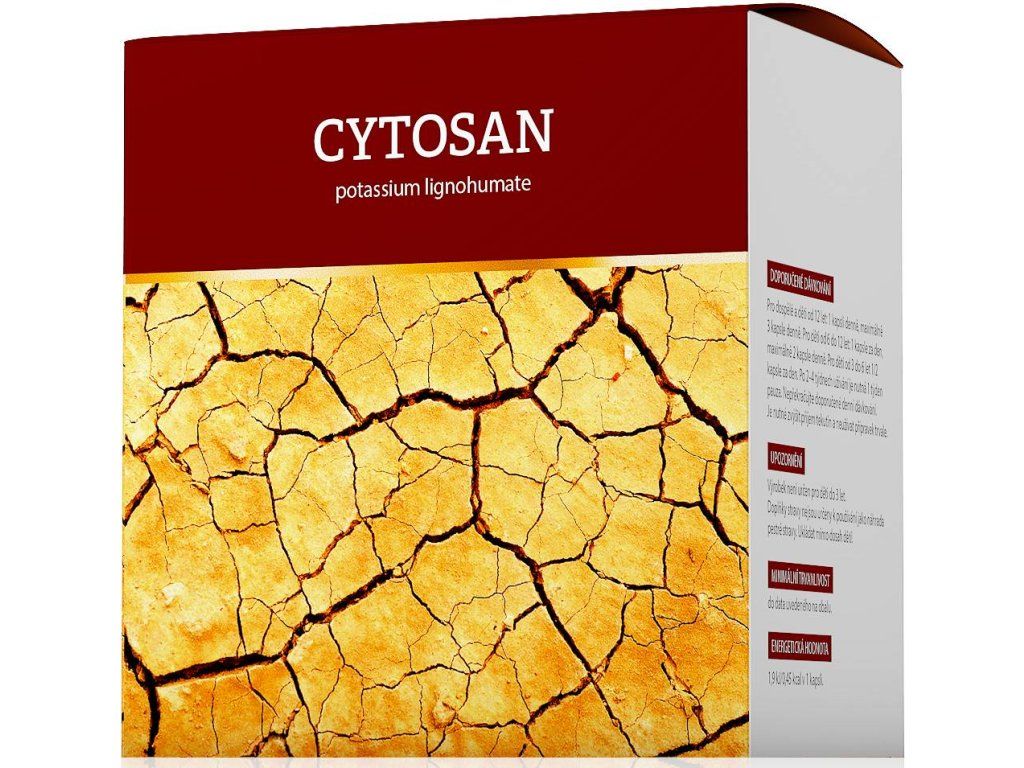 ENERGY Cytosan – kapsle s lignohumátem a silymarinem, 90 kapslí