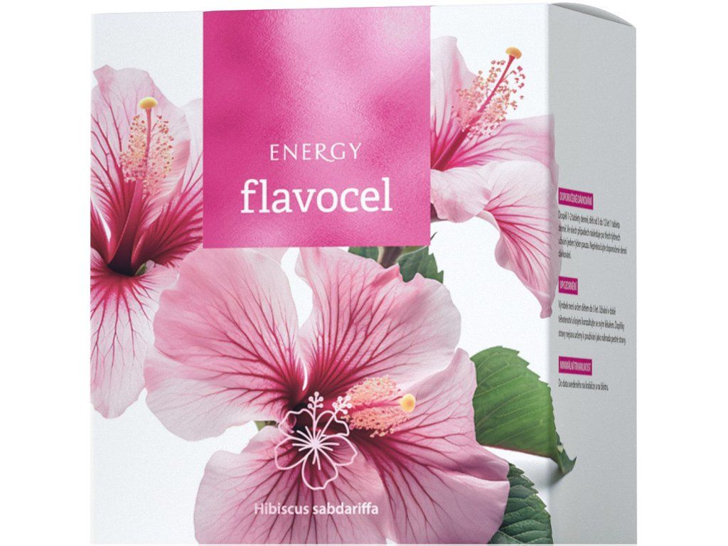 ENERGY Flavocel – 150 tablet s vitaminem C a extraktem z ibišku súdánského