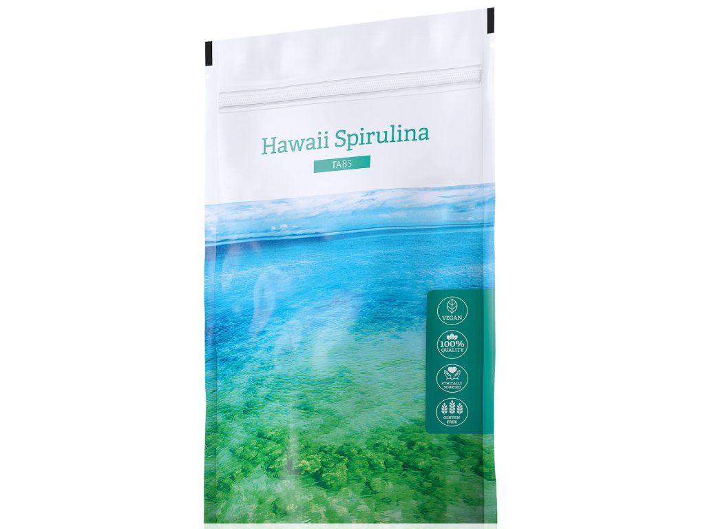 Energy Hawaii Spirulina Tabs – havajská spirulina, dóza 200 tablet
