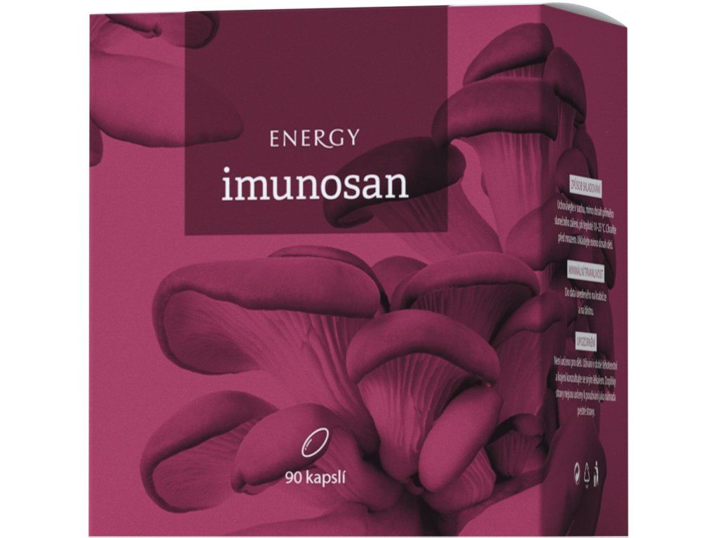 ENERGY Imunosan – 90 kapslí, devět bylinných a houbových extraktů