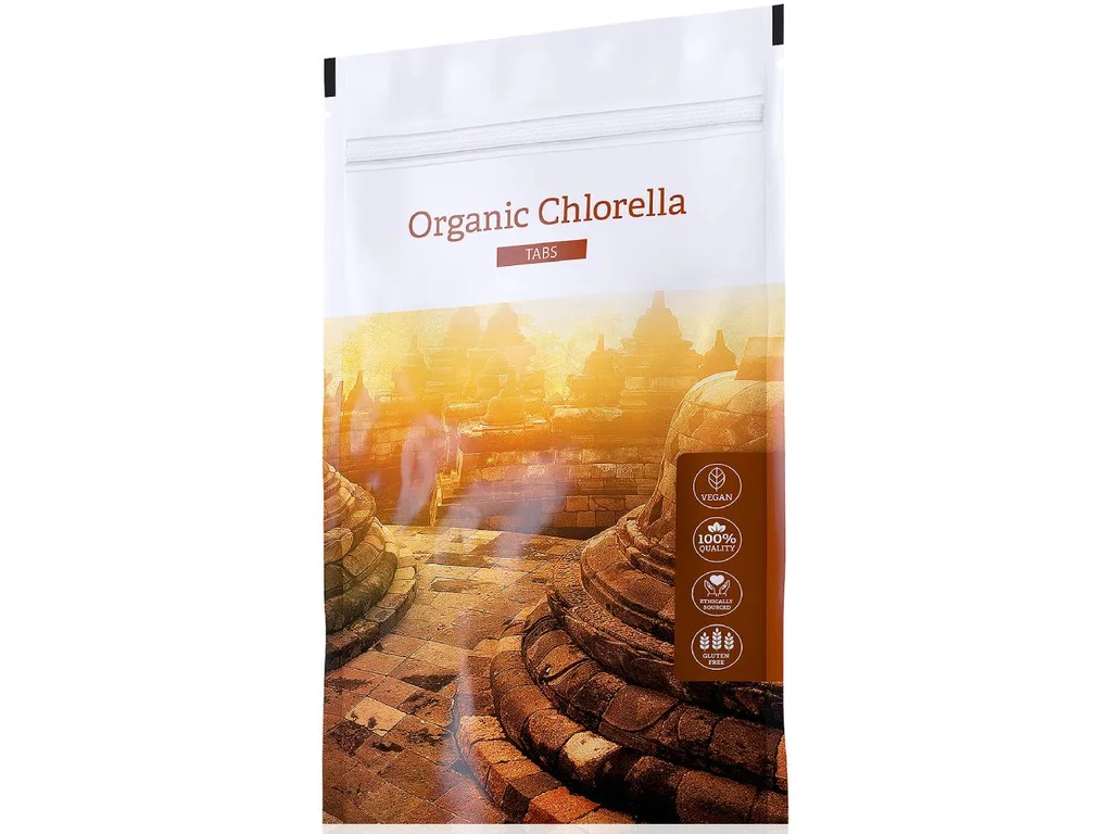 ENERGY Organic Chlorella Tabs – 200 tablet se 100% chlorelou