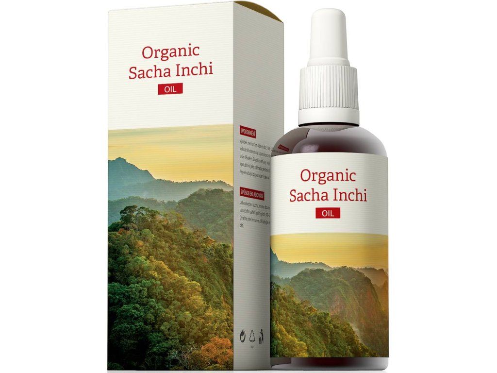 Energy Organic Sacha Inchi – 100ml olej ze semen Plukenetia volubilis