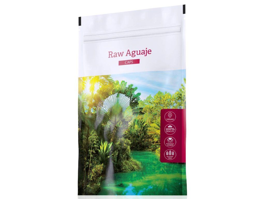 ENERGY Raw Aguaje Caps – 120 kapslí s mletým plodem palmy Mauritia flexuosa