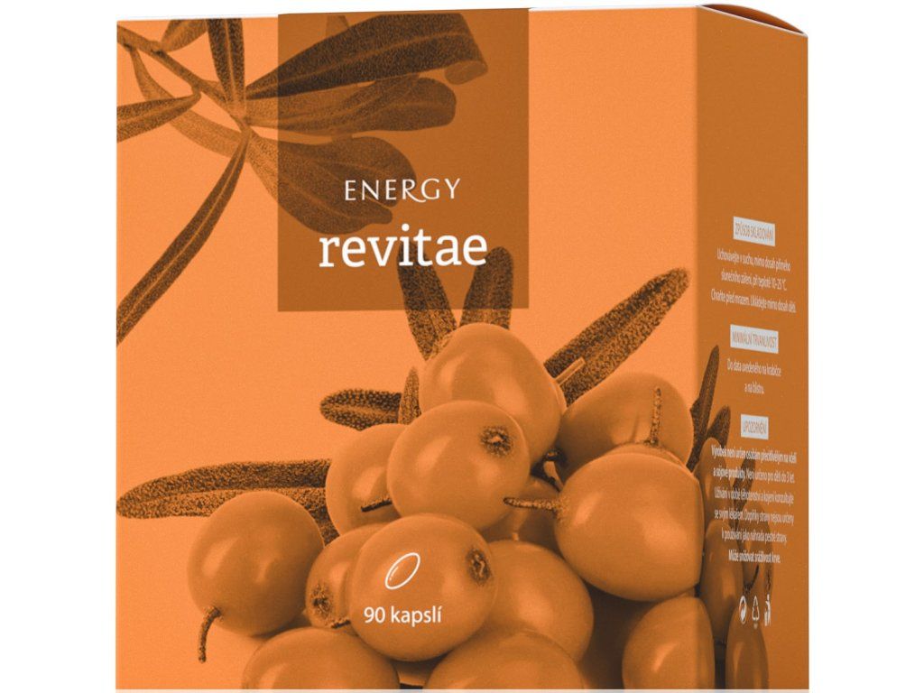 ENERGY Revitae – 90 kapslí s vitaminy B a bylinnými extrakty