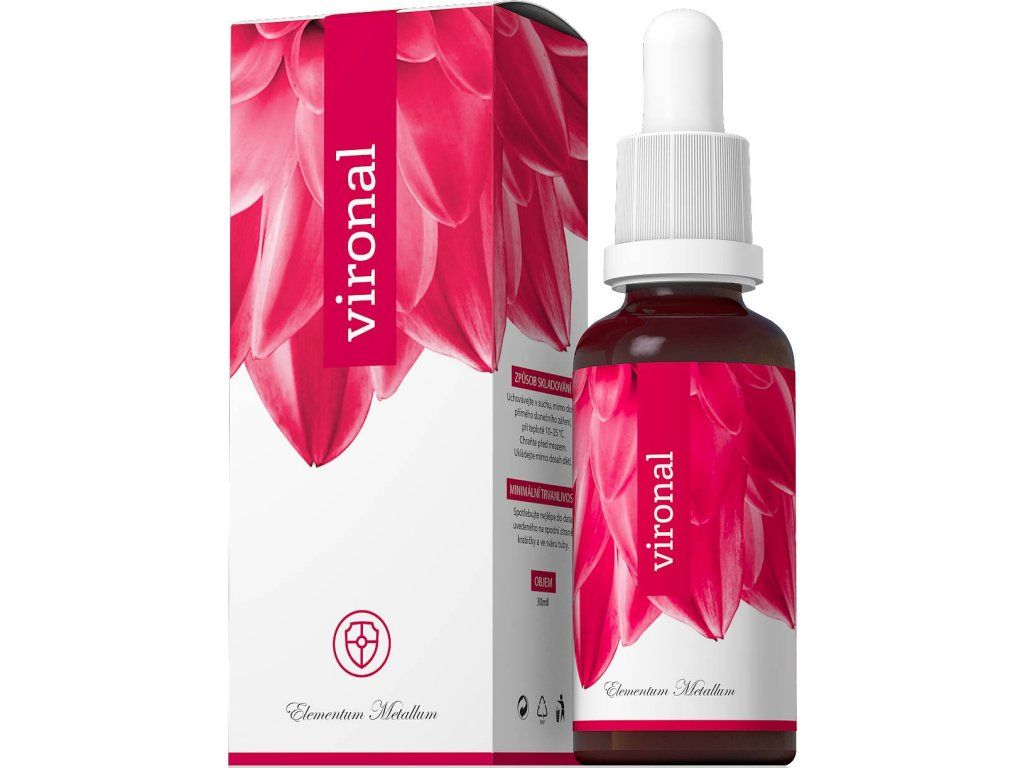 ENERGY Vironal – bylinný koncentrát v kapkách, 30 ml