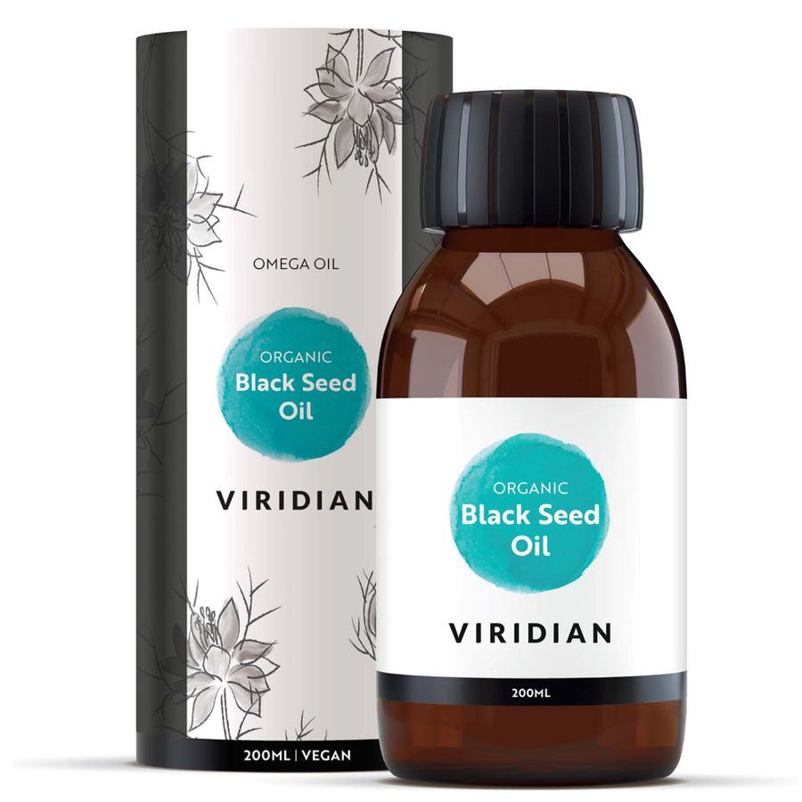 Viridian Black Seed Oil Organic 200 ml – BIO olej ze semen egyptského černého kmínu