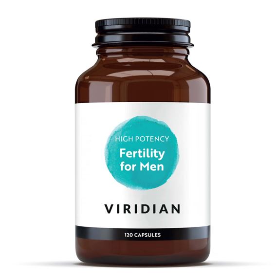 Viridian Nutrition Fertility for Men 120 kapslí – doplněk stravy pro muže se zinkem a selenem