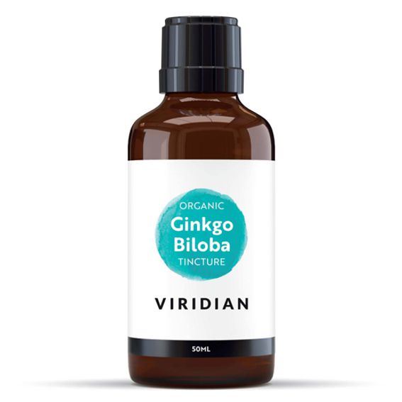Viridian Ginkgo Biloba Tincture 50 ml – BIO tinktura z listů jinanu dvoulaločného
