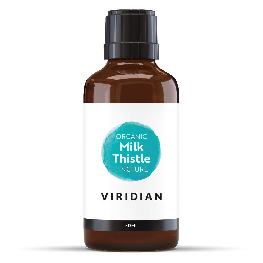 Viridian Milk Thistle Tincture Organic 50 ml – bio tinktura z ostropestřce mariánského