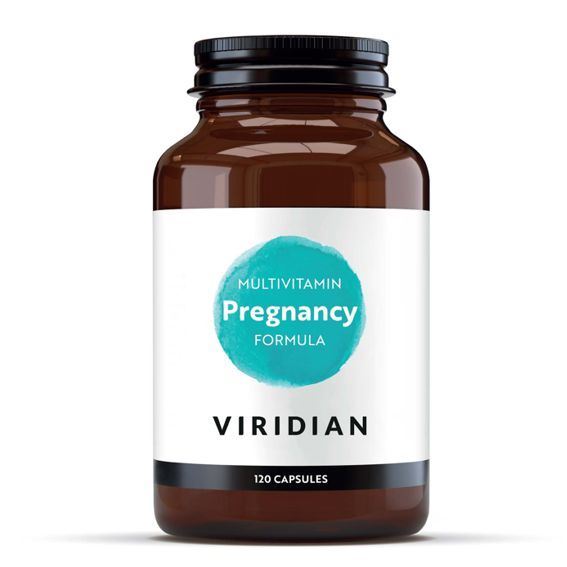 Viridian Pregnancy Formula 120 kapslí – multivitamin pro těhotné a kojící ženy