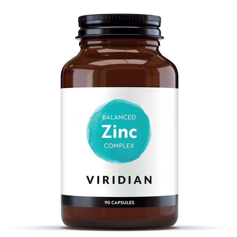Viridian Balanced Zinc Complex 90 kapslí – pikolinát zinečnatý s mědí