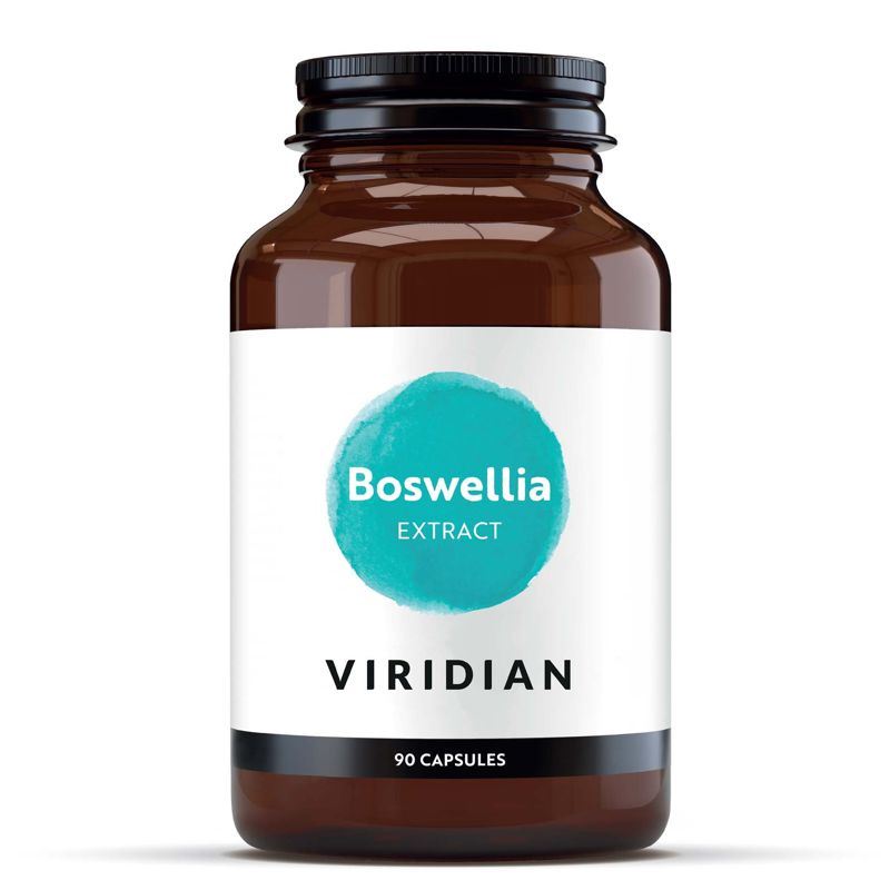 Viridian Nutrition Boswellia Resin 90 kapslí – extrakt z pryskyřice kadidlovníku pilovitého
