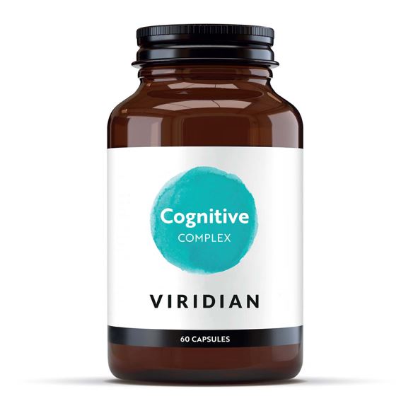 Viridian Nutrition Cognitive Complex 60 kapslí – komplex se zinkem a L-theaninem