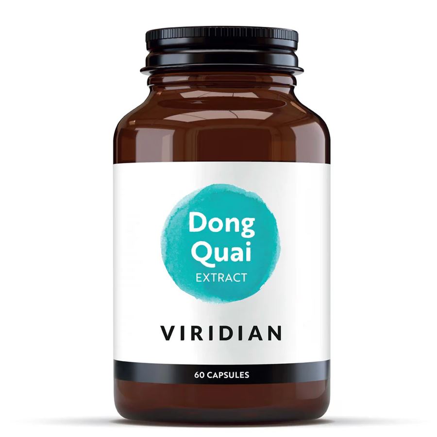 Viridian Nutrition Dong Quai Extract 60 kapslí – extrakt z kořene anděliky čínské