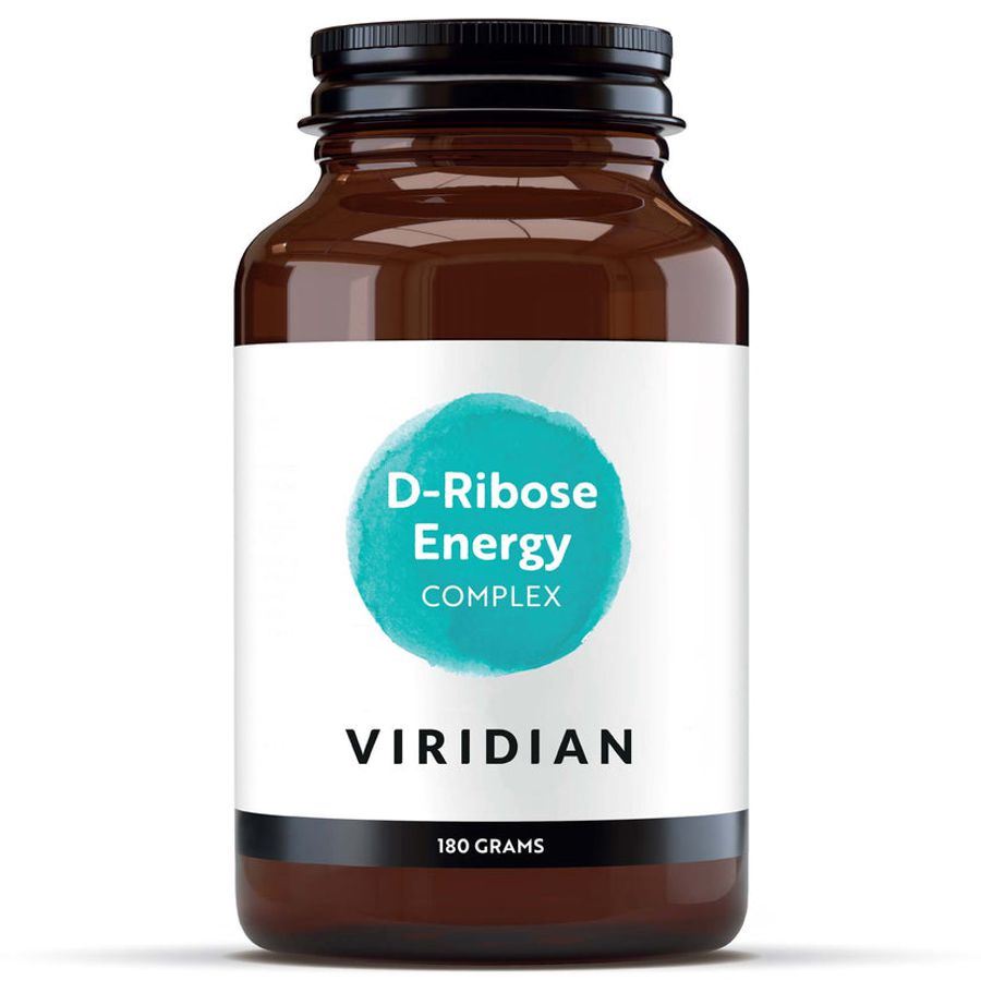 Viridian Nutrition D-Ribose Energy Complex 180 g – prášek s D-ribózou a hořčíkem