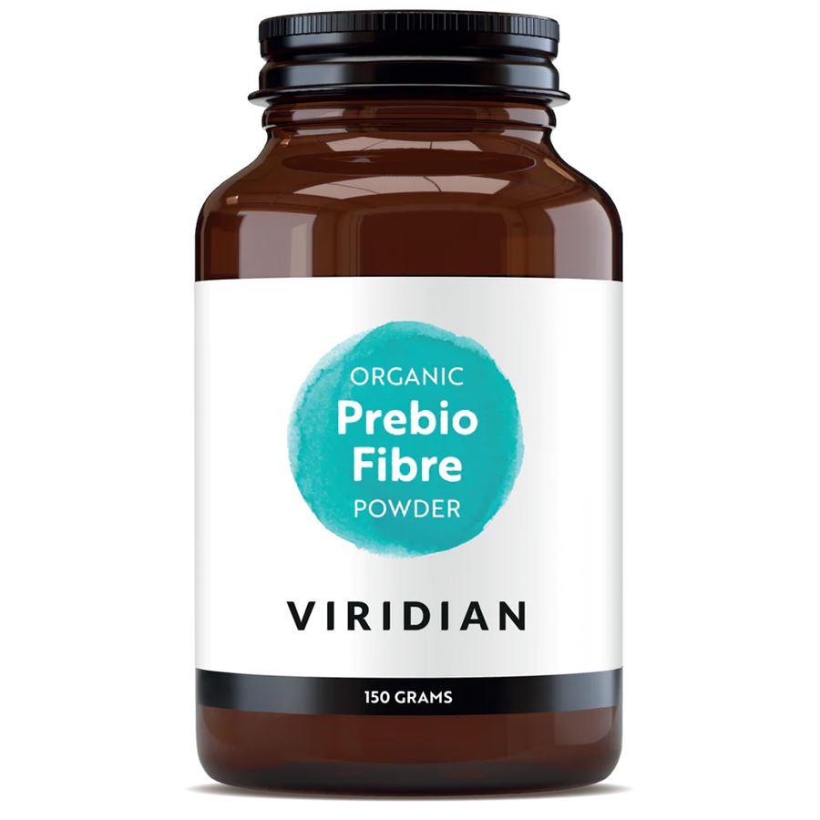 Viridian Nutrition Prebio Fibre Powder Organic 150 g – BIO vláknina z akácie a baobabu v prášku