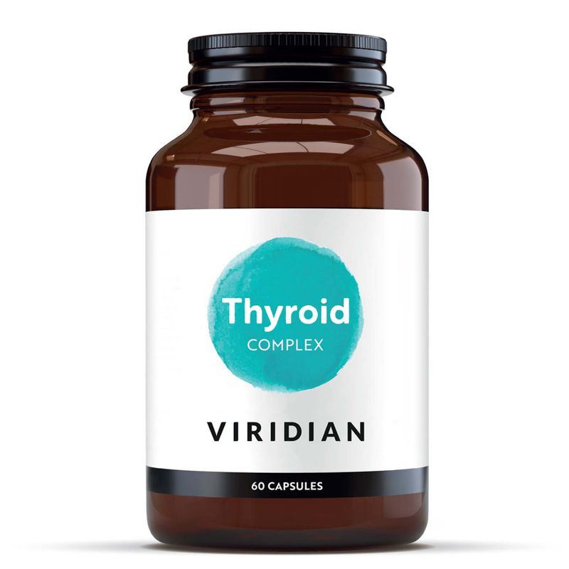 Viridian Nutrition Thyroid Complex 60 kapslí – komplex pro štítnou žlázu