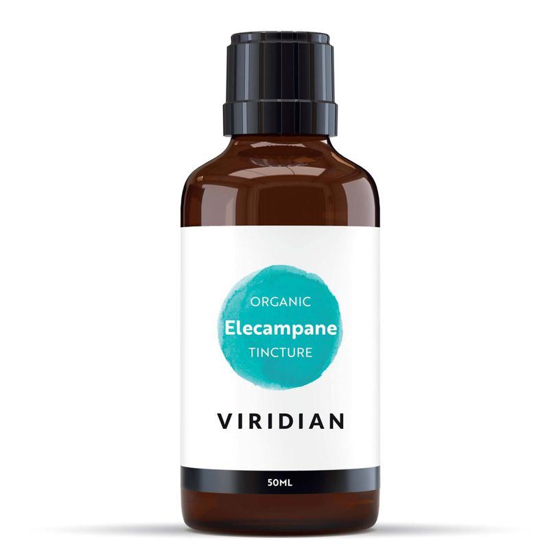 Viridian Elecampane Tincture Organic 50 ml – BIO tinktura z kořene omanu pravého