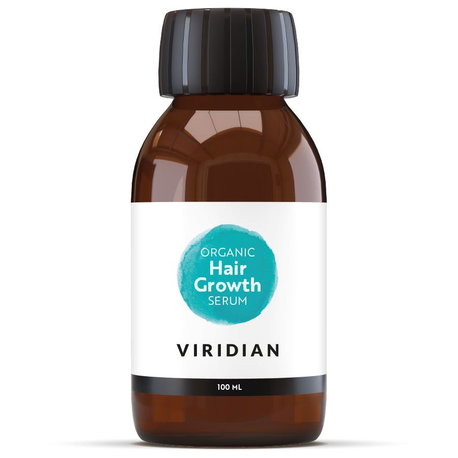 Viridian Hair Growth Liquid Organic 100 ml – tekutý bio doplněk stravy z rostlinných olejů