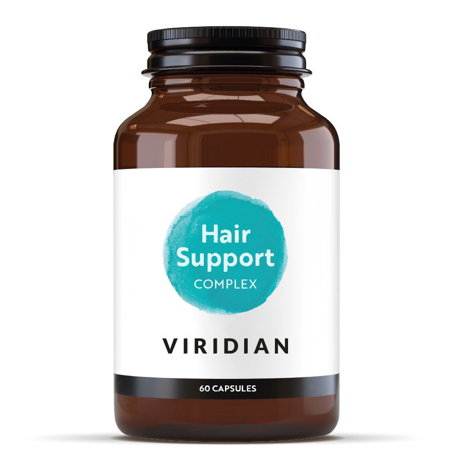 Viridian Hair Support Complex 60 kapslí – komplex 11 bioaktivních látek pro vlasy