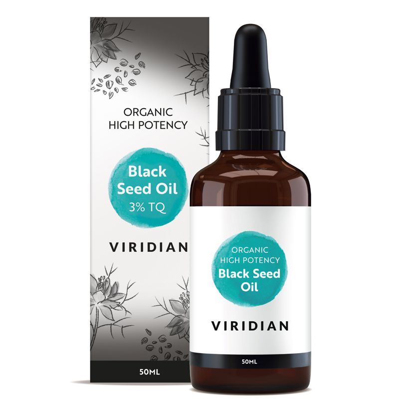 Viridian High Potency Black Seed Oil Organic 50 ml – BIO olej ze semen černého kmínu
