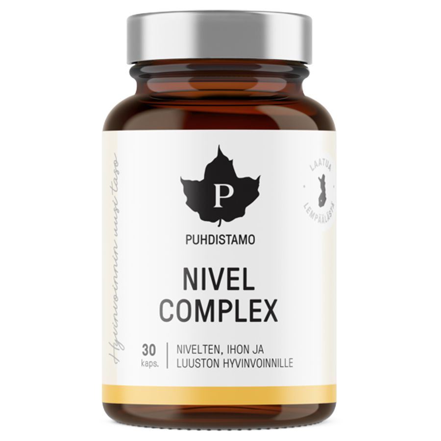 Puhdistamo Joint Complex 30 kapslí – doplněk stravy s kolagenem UC-II, BIO kurkumou, vitamínem C a manganem