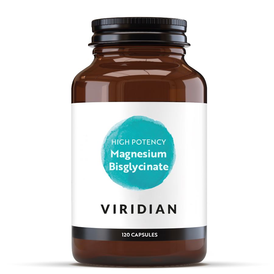 Viridian Nutrition Magnesium Bisglycinate High Potency – doplněk stravy s hořčíkem v kapslích