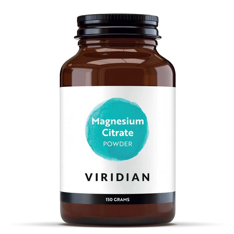 Viridian Nutrition Magnesium Citrate Powder – citrát hořečnatý v rozpustném prášku