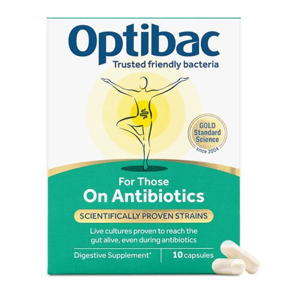 Optibac On Antibiotics 10 kapslí – doplněk stravy se živými kulturami