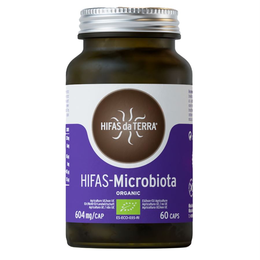 Hifas da Terra HIFAS-Microbiota Bio 60 kapslí – doplněk stravy ze čtyř BIO hub