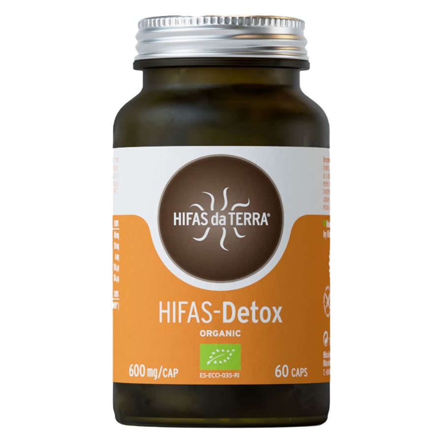 Hifas da Terra HIFAS-Detox Bio 60 kapslí – BIO extrakty maitake a Polyporus