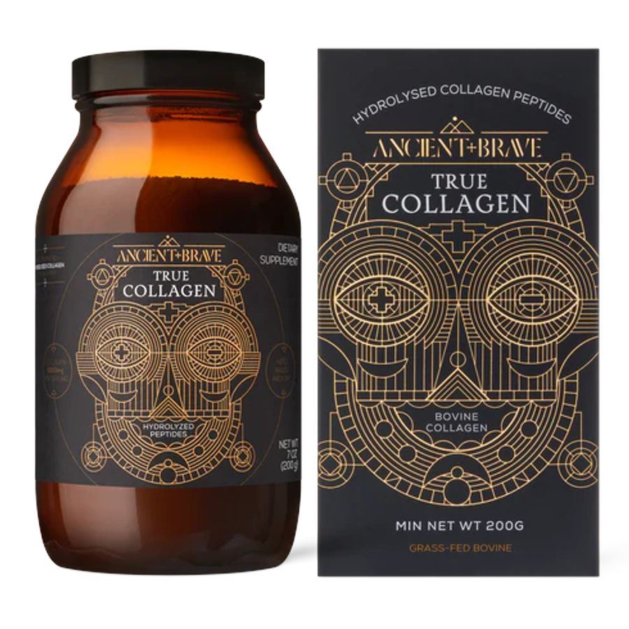 Ancient & Brave Grass Fed True Collagen 200 g – hydrolyzovaný hovězí kolagen v prášku