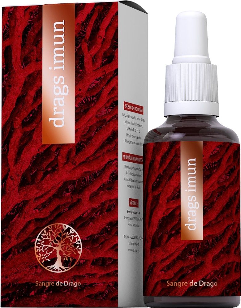 ENERGY Drags Imun – kapky s pryskyřicí Croton lechleri, 30 ml