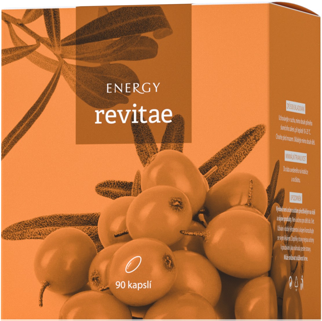Energy Revitae – bylinný komplex pro nervovou soustavu, 90 kapslí