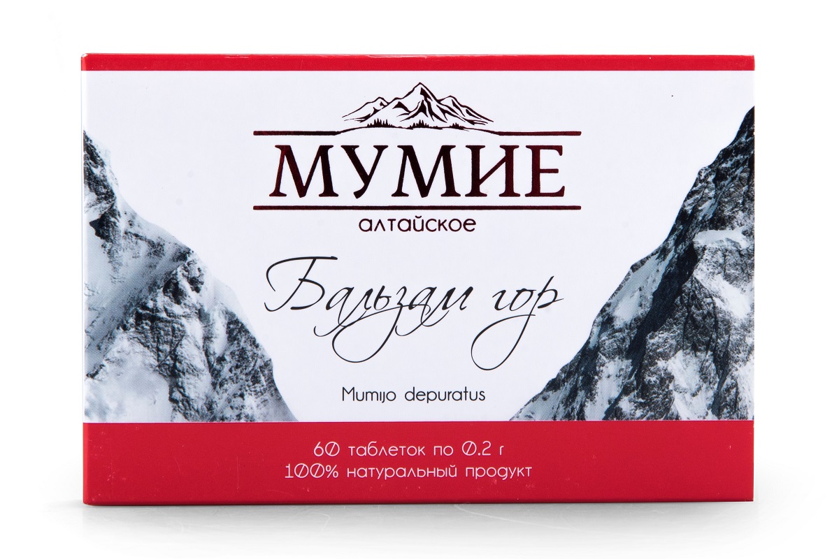 DÍKY PŘÍRODĚ Mumio tablety shilajit Altaj 60 tablet doplněk stravy