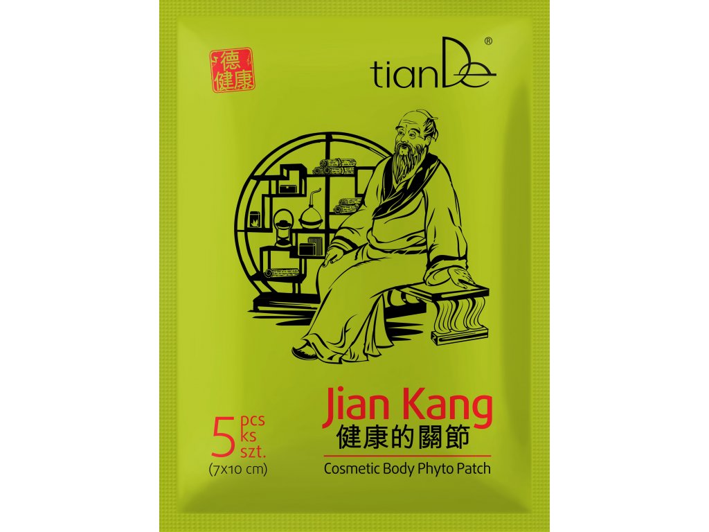 TianDe Jian Kang hřejivá fytonáplast